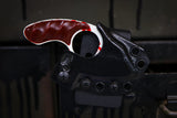 Mako- White Cerakote with Red Splatter