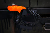 Mako- Black Cerekote w/ Orange Splatter