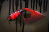 Mako- Black/Red Cerekote w/ Red Splatter Handle