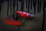 Mako- Black/Red Fade Cerekote w/ Red Splatter Handle