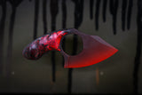 Mako- Black/Red Fade Cerekote w/ Red Splatter Handle