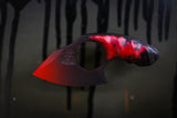 Mako- Black/Red Cerekote w/ Red Splatter Handle
