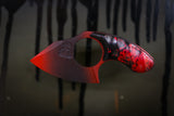 Mako- Black/Red Cerekote w/ Red Splatter Handle