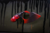 Mako- Black/Red Cerekote w/ Red Splatter Handle