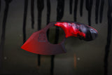 Mako- Black/Red Cerekote w/ Red Splatter Handle
