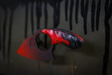 Mako- Black/Red Cerekote w/ Red Splatter Handle