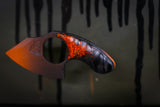 Mako- Black/Orange Cerekote w/ Orange Splatter Handle (Copy)