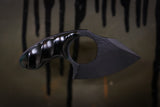 Mako- Black Cerakote w/ Dark Green Translucent Handle