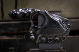 Mako- Black Cerakote w/ Dark Green Translucent Handle