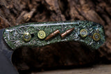 ballistic chef knife od green