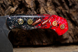 ballistic chef knife pink black
